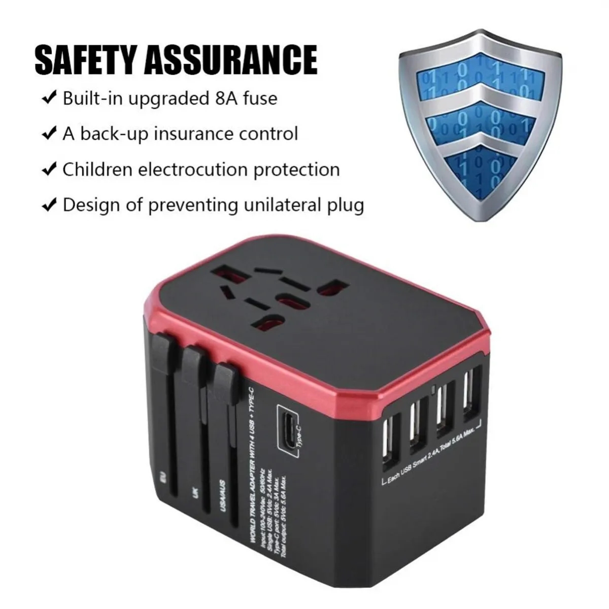 Universal Travel Adapter Voltage Converter Combo 2
