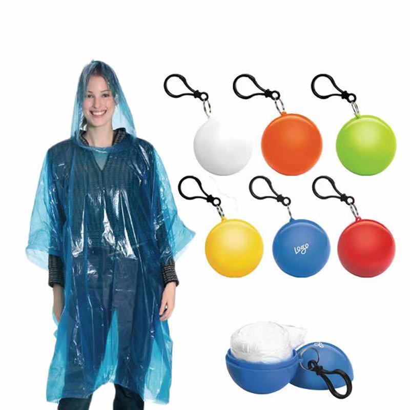 Portable Disposable Ball Raincoat 2