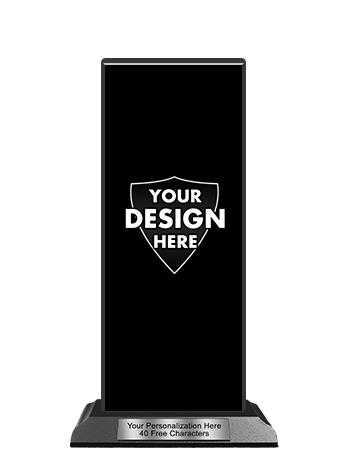 Wood Trophy: 8" Tower, (Event type/design) 2