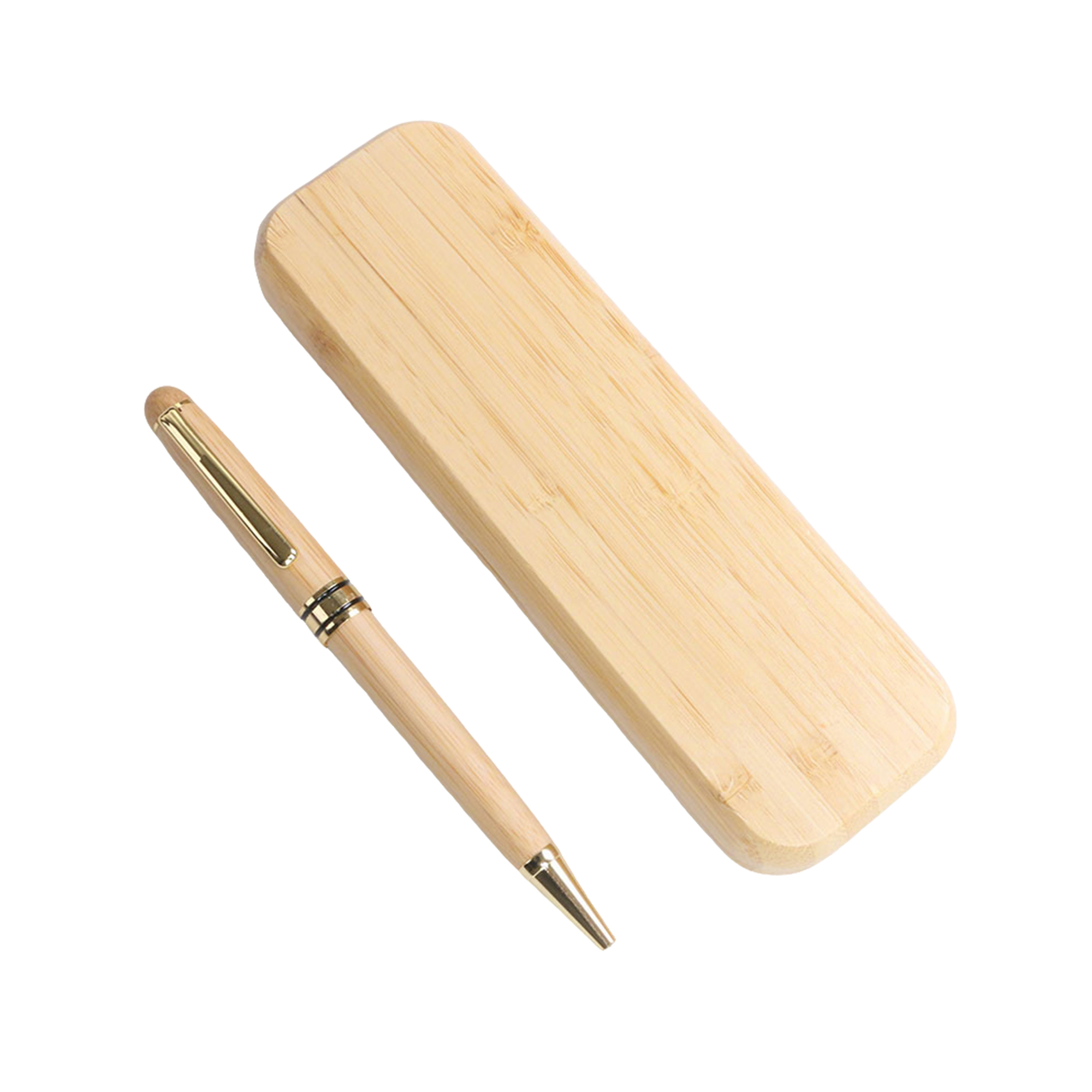 Wooden Ballpoint Pen Gift Set 6.62" Width X 2" Height 4