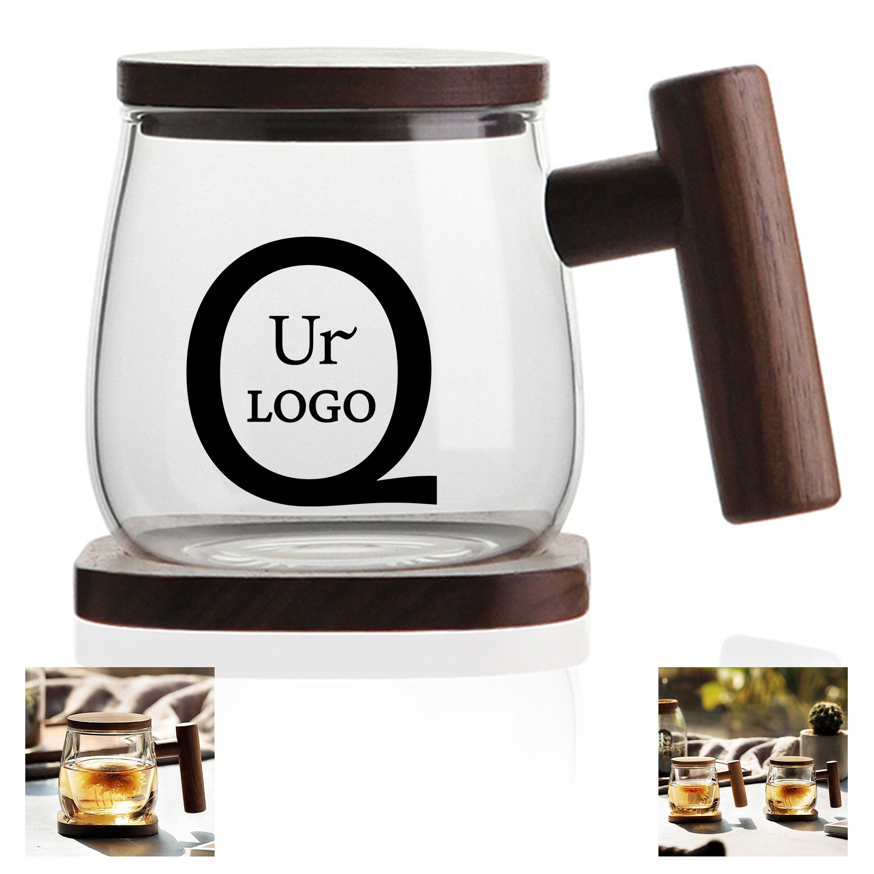 10Oz Glass Tea Separation Filter Pot 1