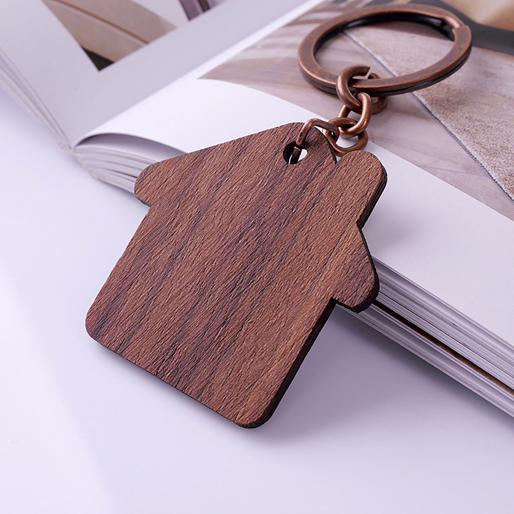 Wooden Key Tag 5