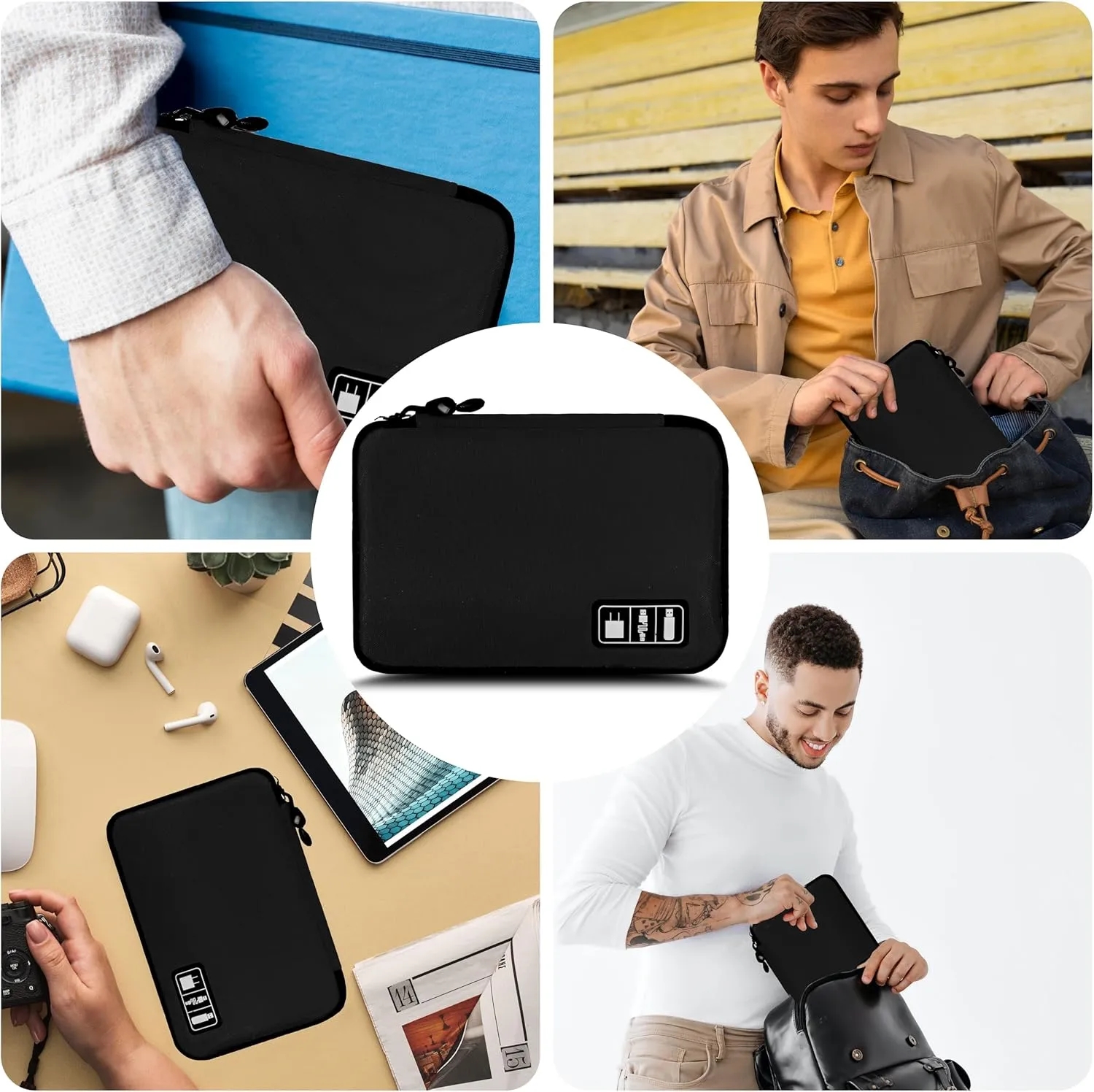 Portable Travel Cable Organizer 6