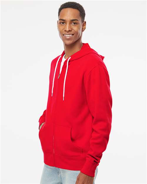 Unisex Lightweight Full-Zip Hooded Sweatshirt - AFX90UNZ 18