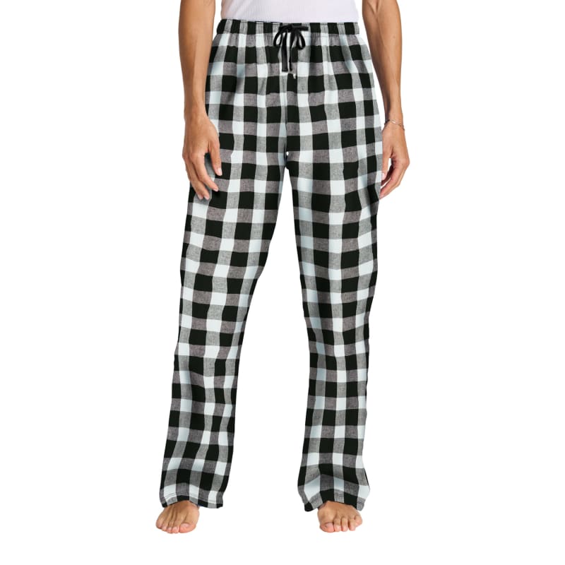 District Women's Flannel Plaid Pant. 11
