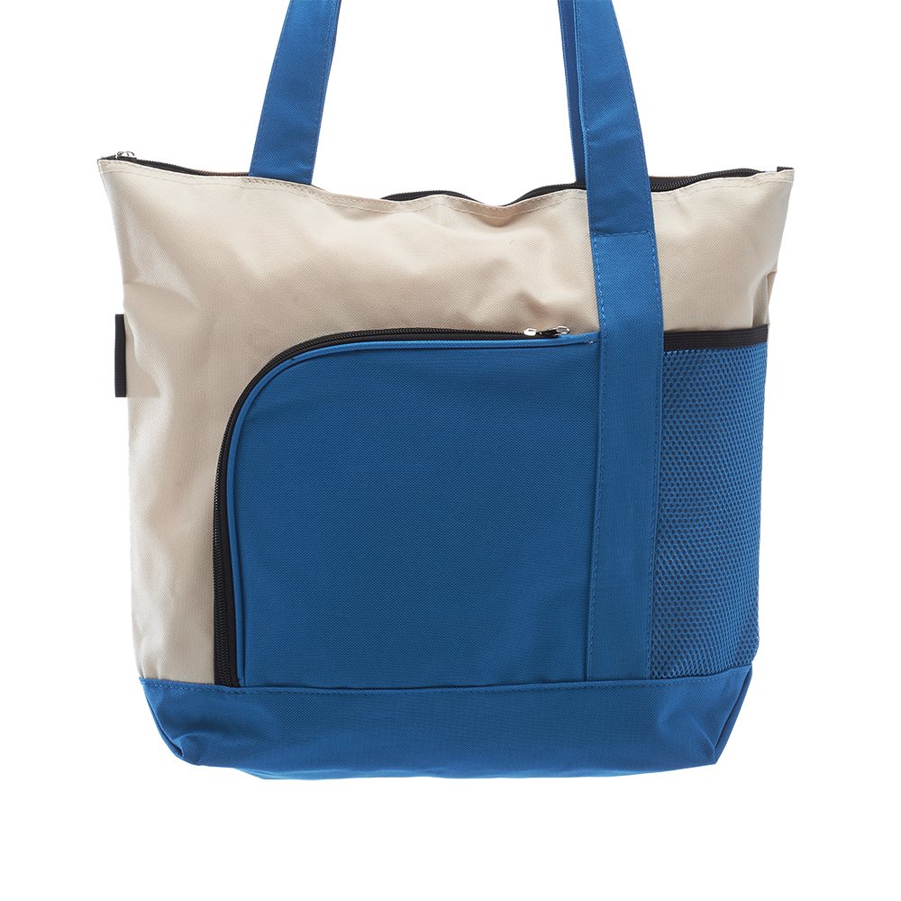 Zipper Polyester Tote Bags