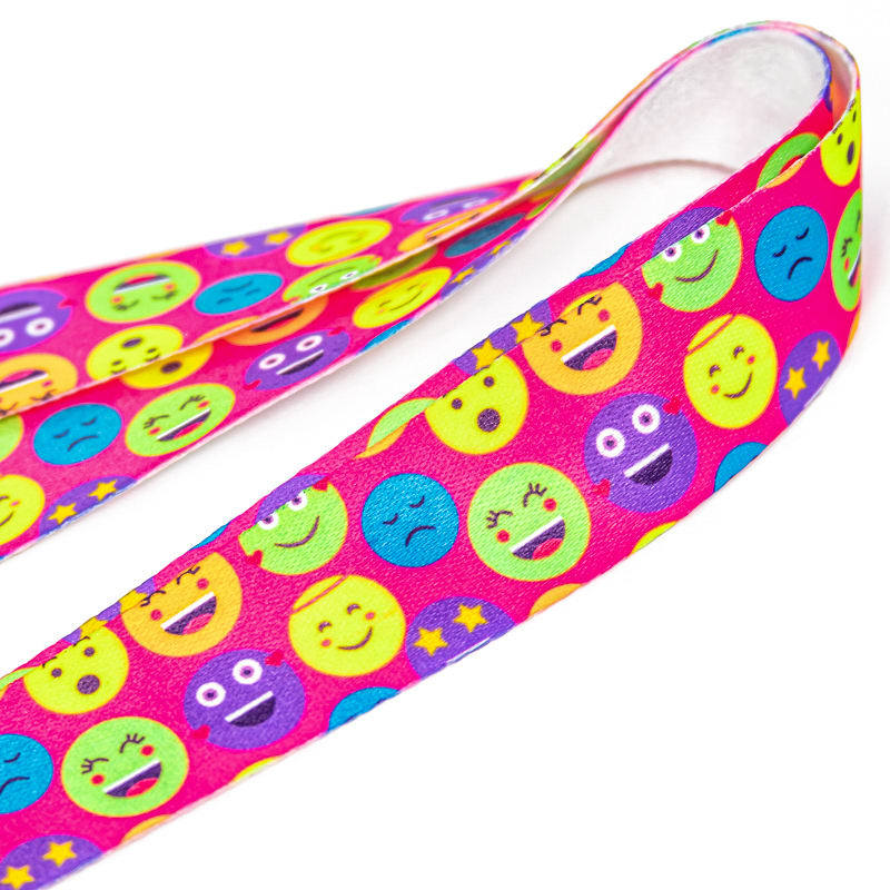 Fluorescent Neon Full Color Lanyards 13