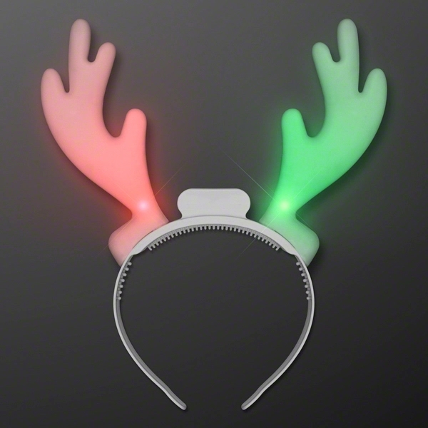 LED Reindeer Antler Headbands 1