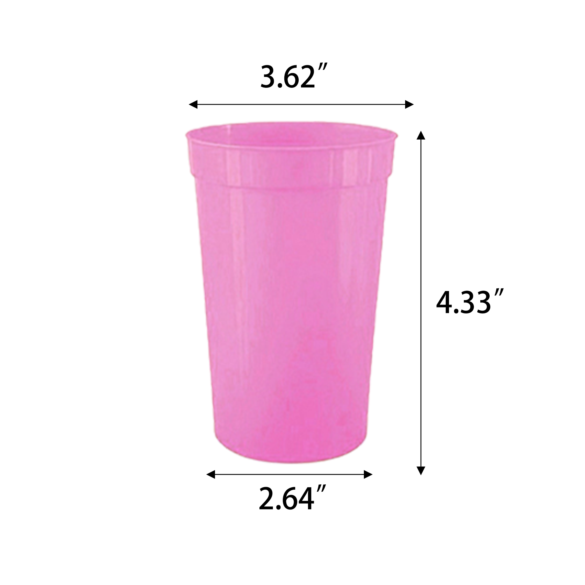 Stadium Cup in 16oz MOQ 50 2