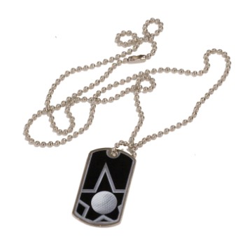 24" Silver Ball Neck Chain 2