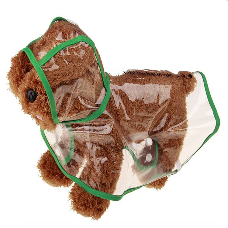Transparent Pet Raincoat For Dog 3