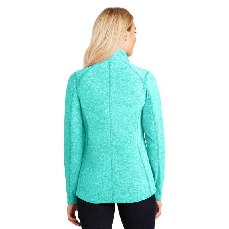Port Authority Women's Heather Microfleece Full-Zip Jacket. 11