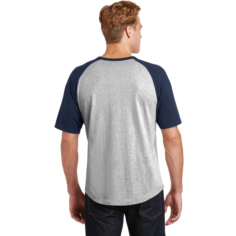 Sport-Tek Short Sleeve Colorblock Raglan Jersey. 11
