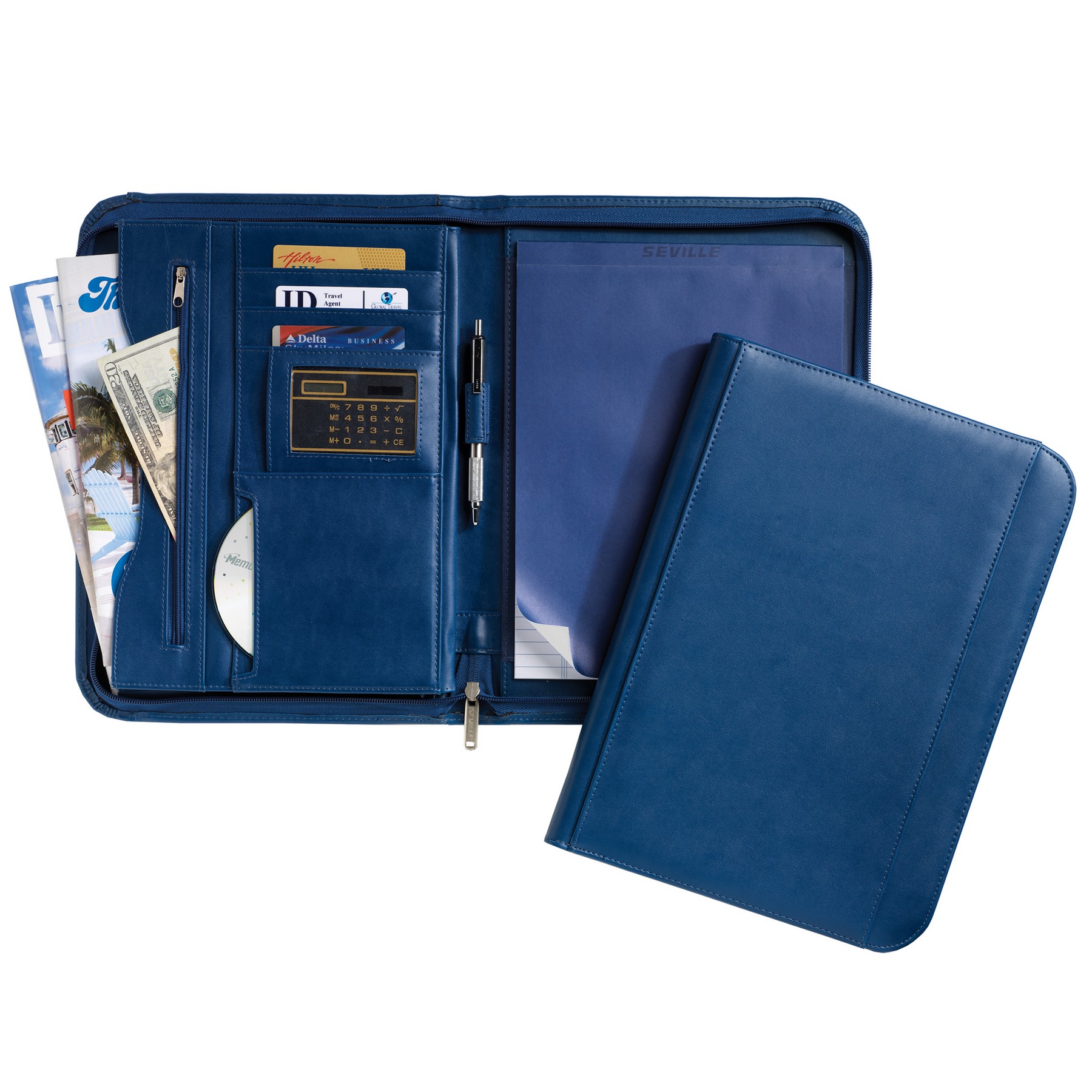 Deluxe Padfolio WithLeather Folio Matte Finish For Office 9