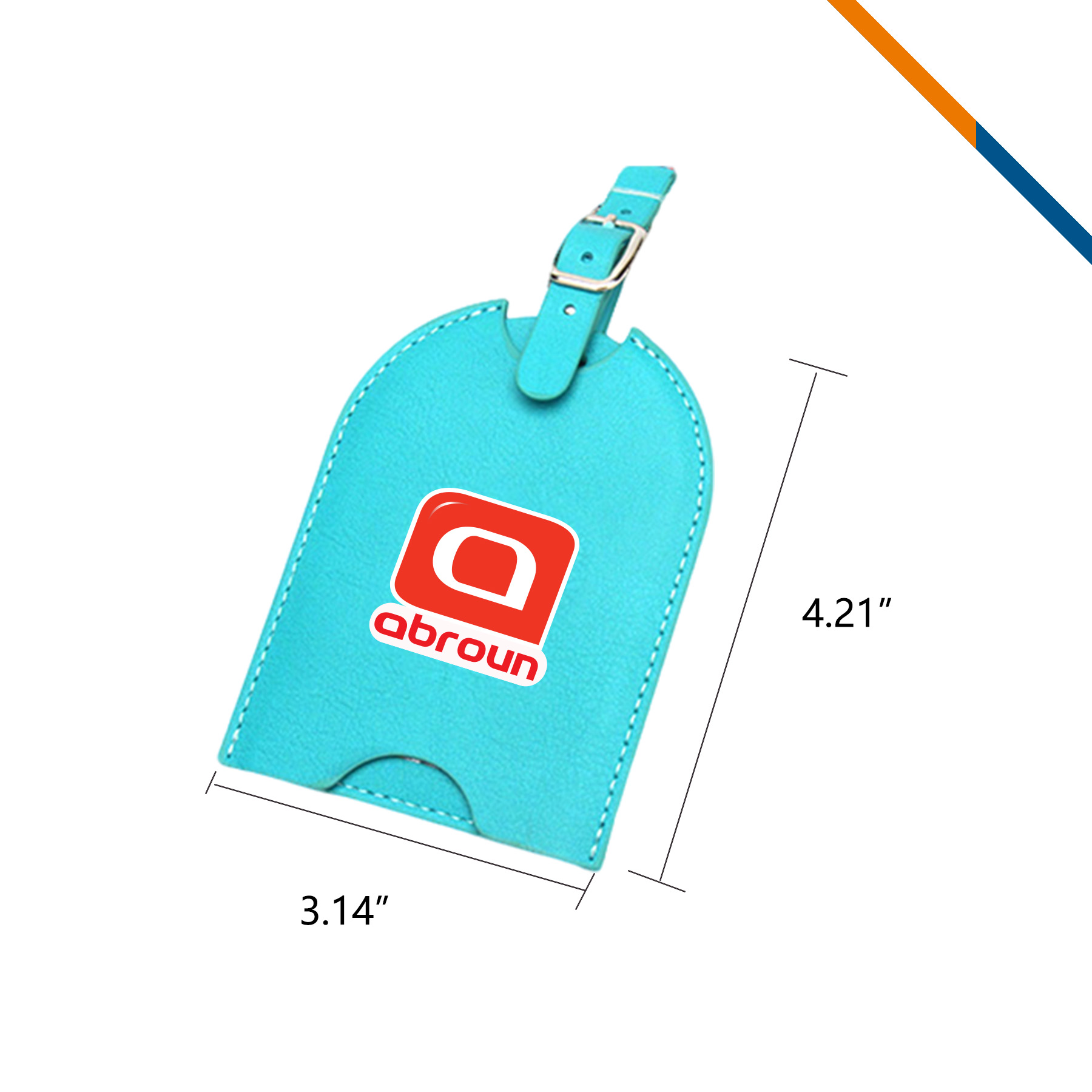 Travex PU Leather Luggage Tag 9