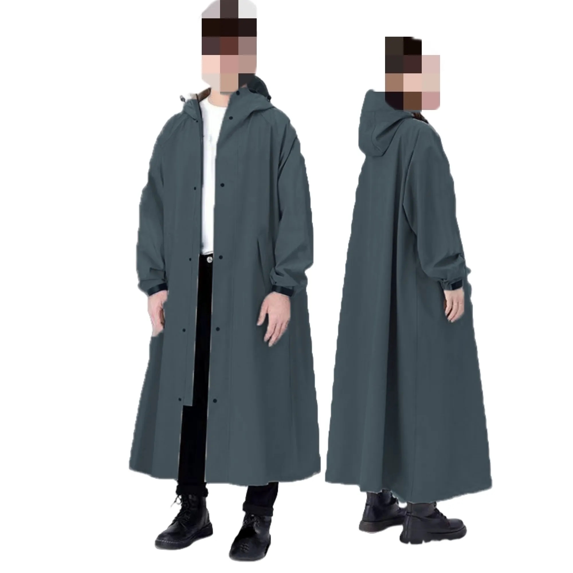 Reinforced One-Piece Raincoat 4