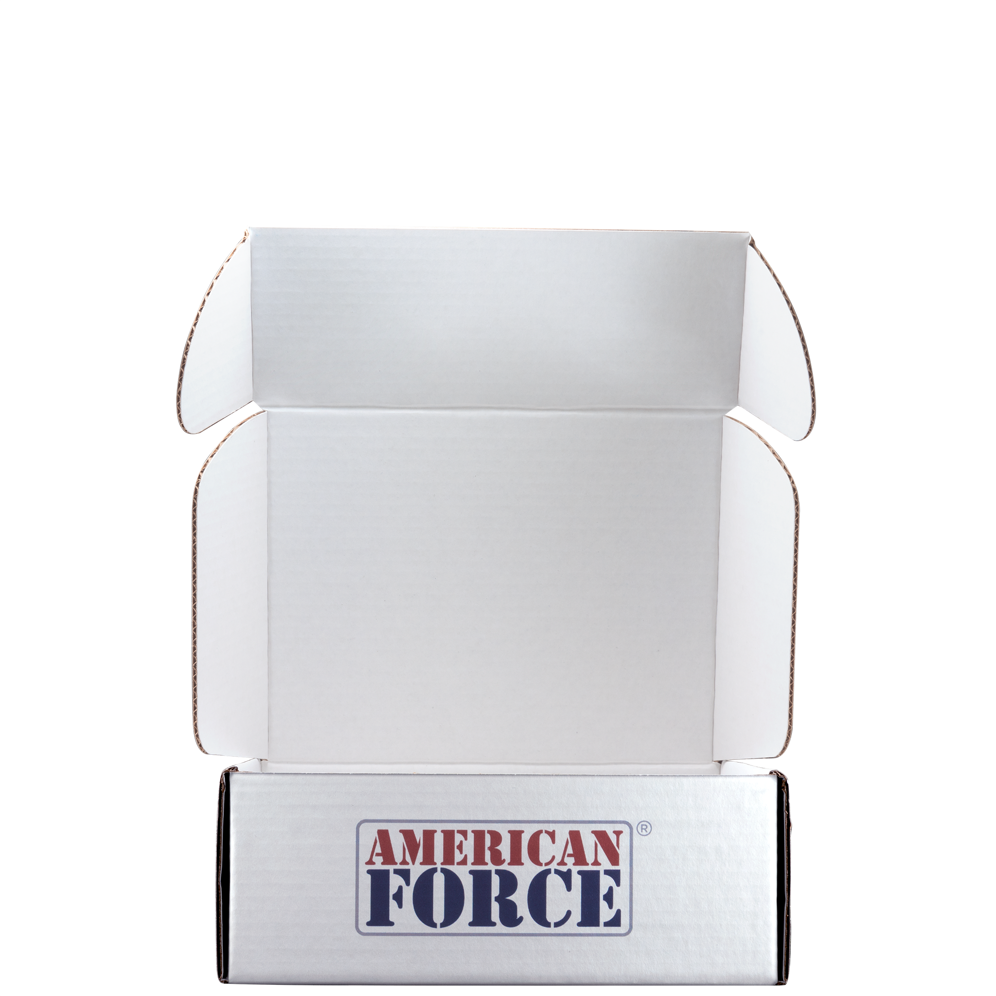 Mailing Box, B-Flute10" x 8" x 4" - White - D - 320 sq in 1