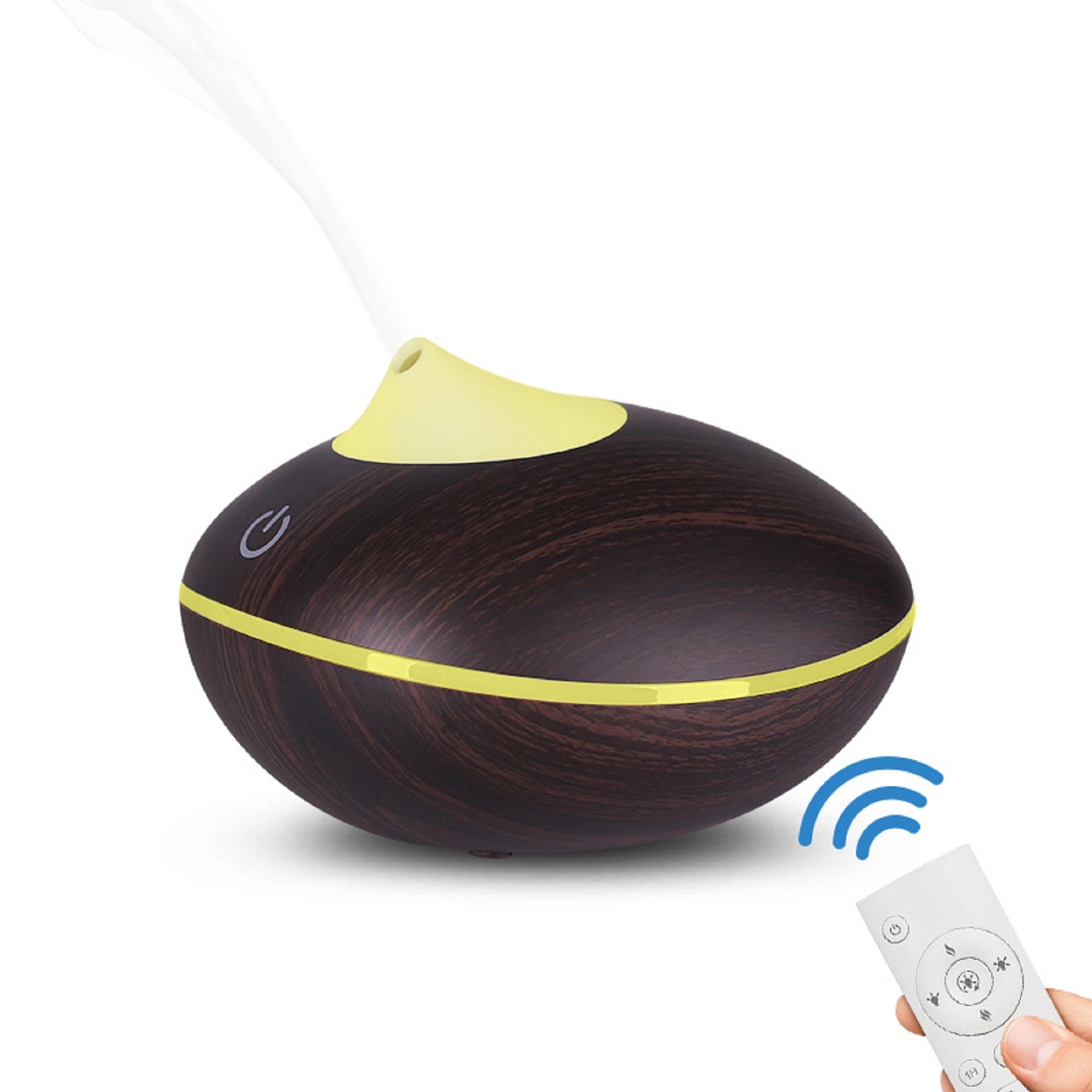 200 ml Wood Grain Aroma Diffuser Humidifier for Home 4