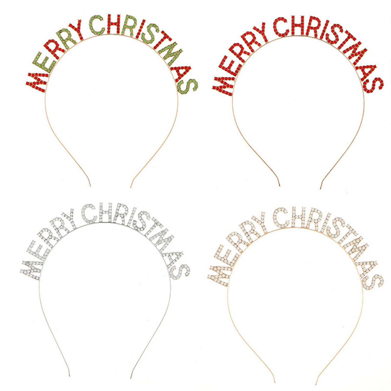 Alloy New stylish letter headdress Christmas headband 2