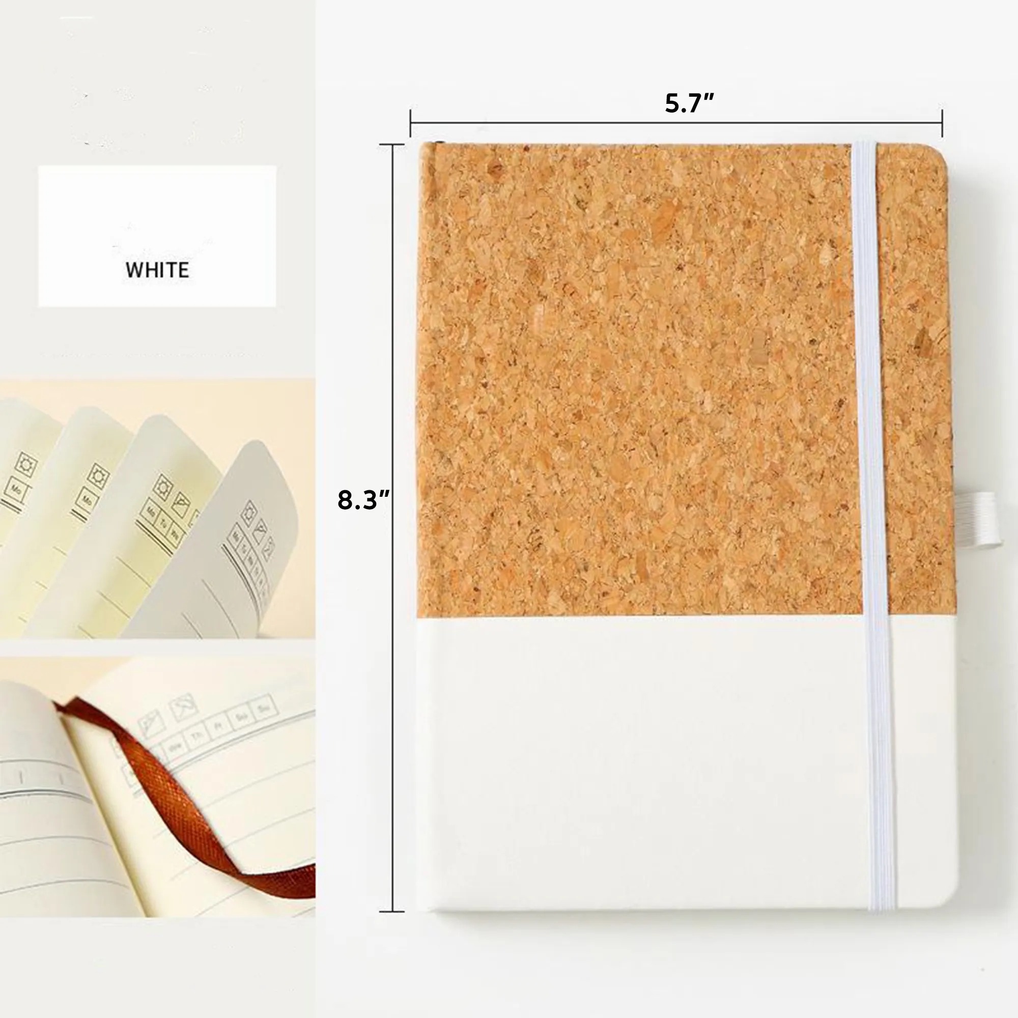 A5 Cork Strap Business Notebook 4