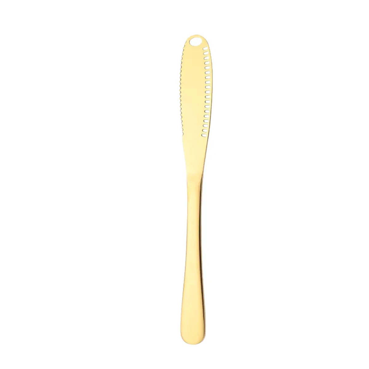 Stainless Steel Butter Knife with Serrated Edge 5