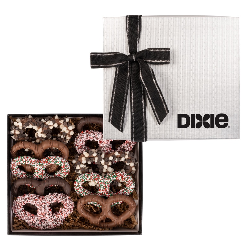 Holiday Premier Chocolate Pretzel Gift Box 2