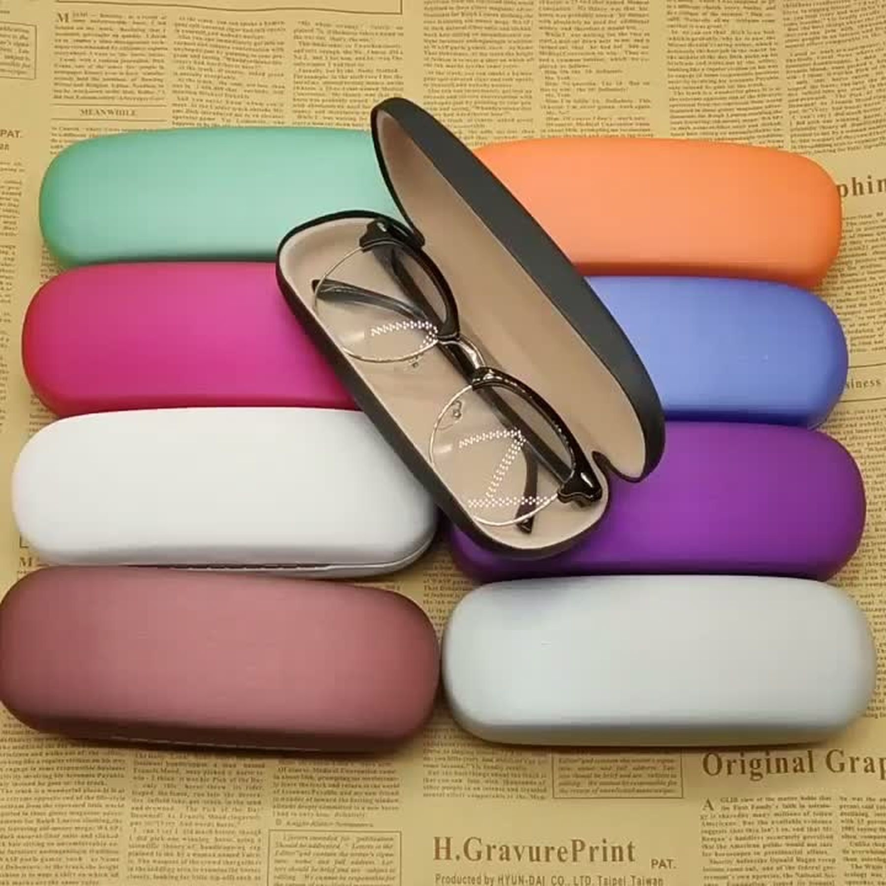 Unisex Hard Shell Eyeglasses Protective Cases 12