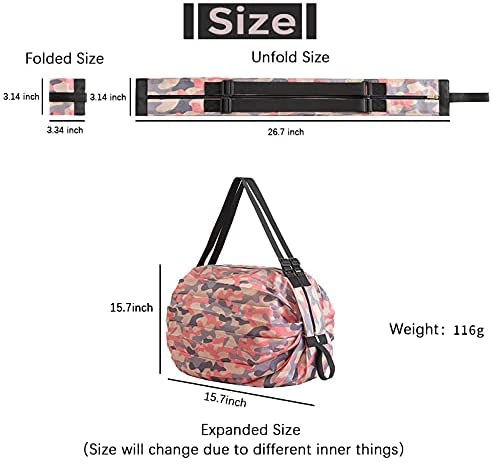 Foldable Bags for Groceries and Shopping, custom tote bag with logo imprint 16