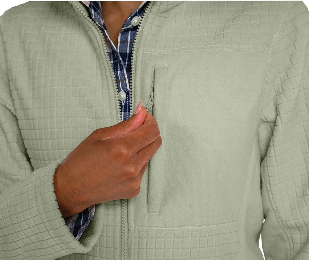 Women's Terrain Textured Fleece Jacket 93