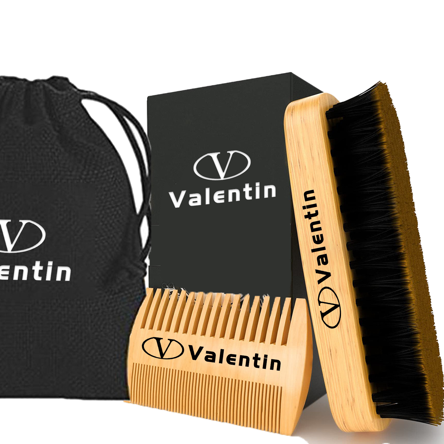 Beard Brush & Comb Set 2