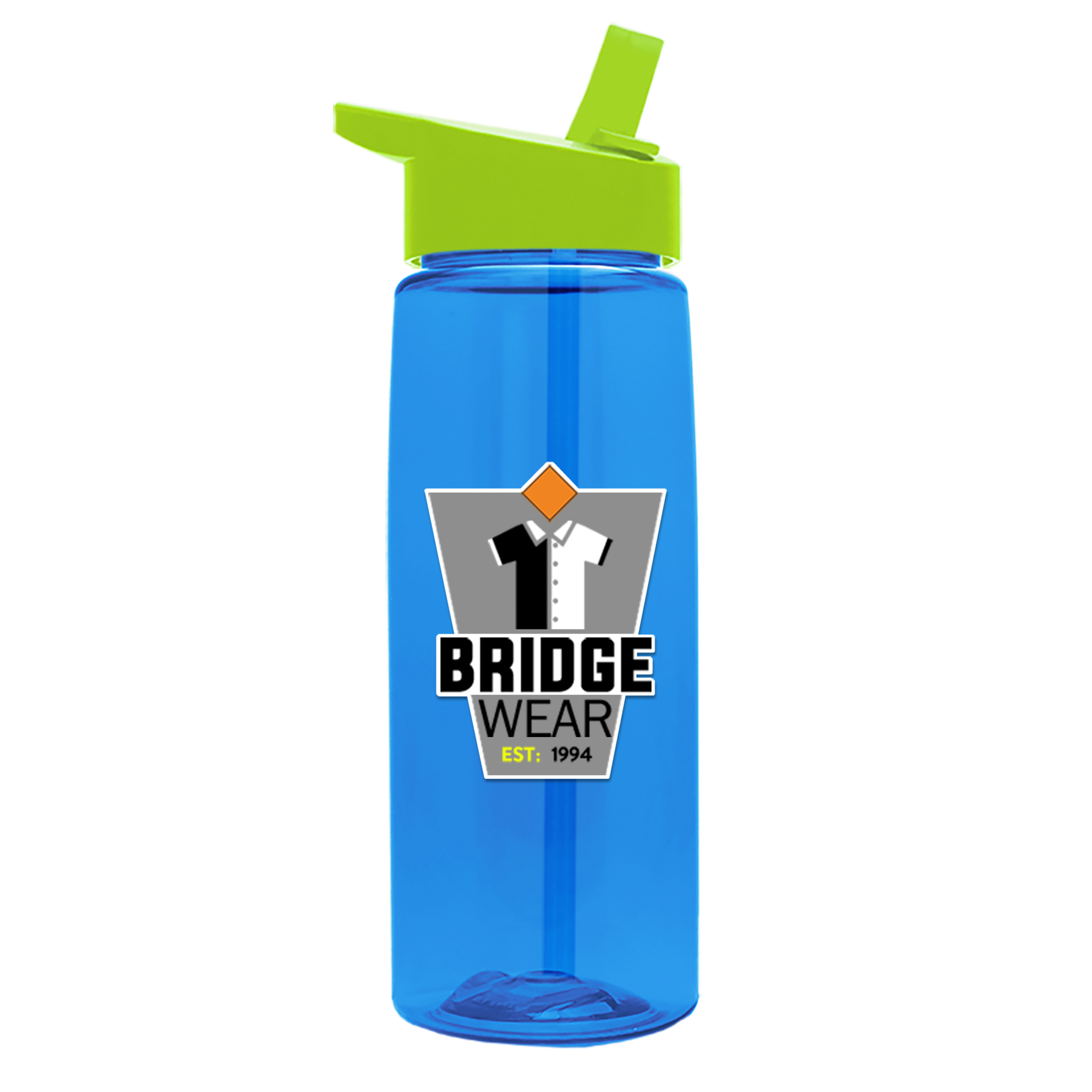Garyline® Flair Tritan® Bottle with Flip-Straw Lid - 26 oz. 766