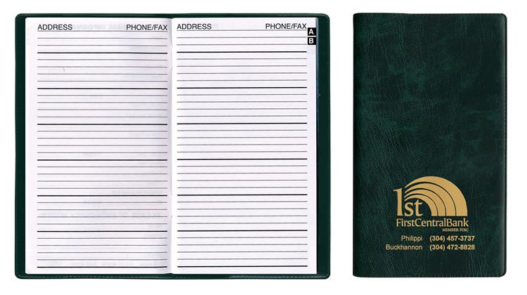 Executive Vinyl Telephone & Address Book 2