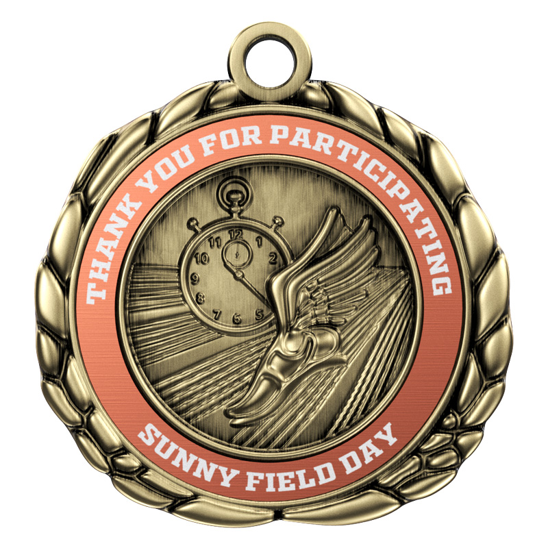 Express Vibraprint™ Track Quali-Craft Medallion (2-1/2") 2
