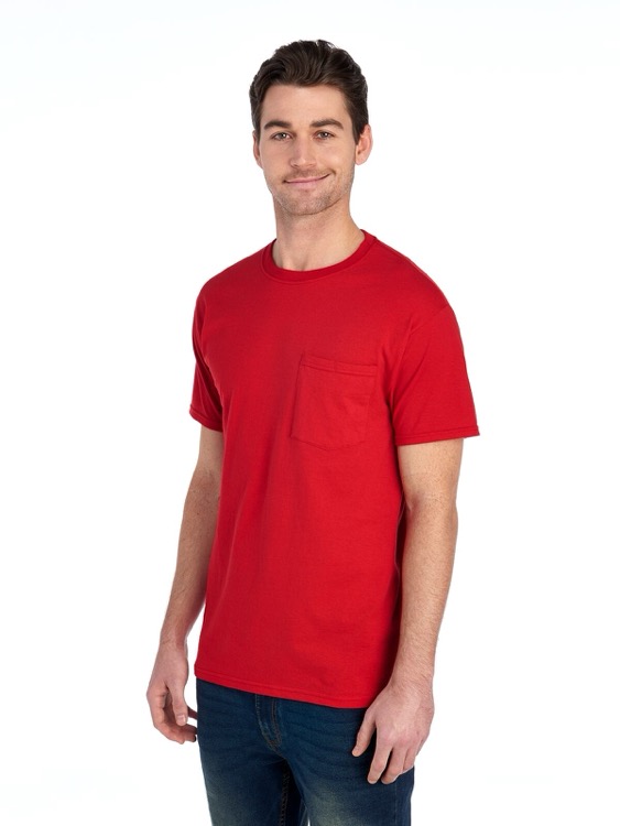 FRUIT OF THE LOOM HD Cotton™ Unisex Pocket T-Shirt 12