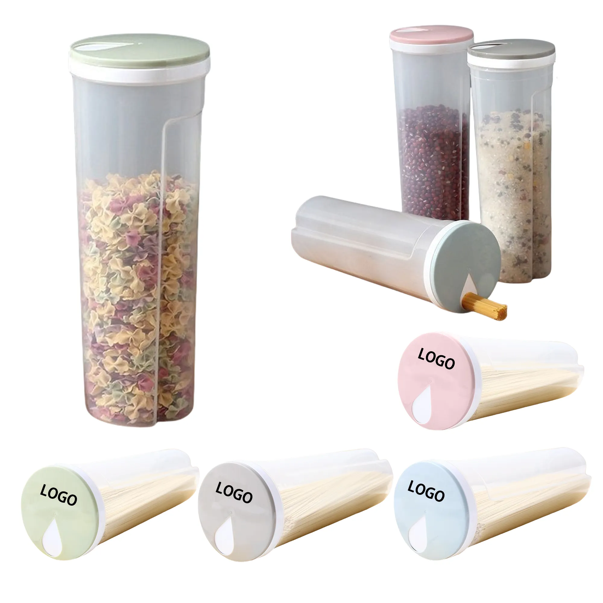 Functional & Stylish Food Storage for Grains & Pasta 5