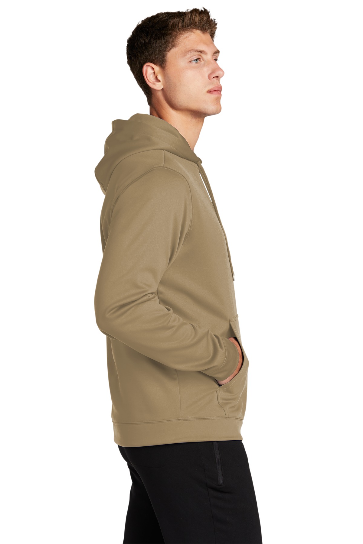 Sport-Tek® Sport-Wick Fleece Hooded Pullover 100