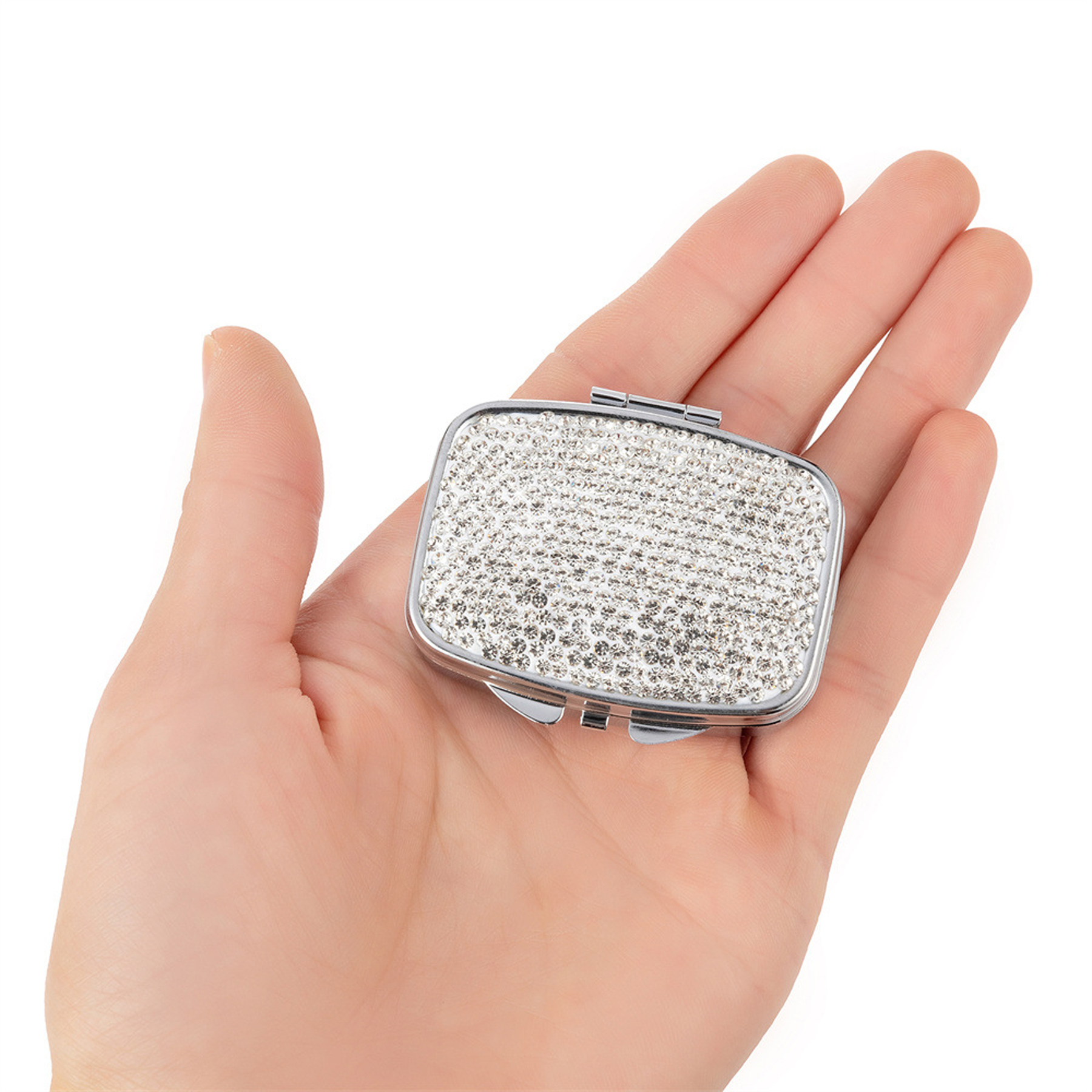 2-Compartment Pill Organizer with Bling 5