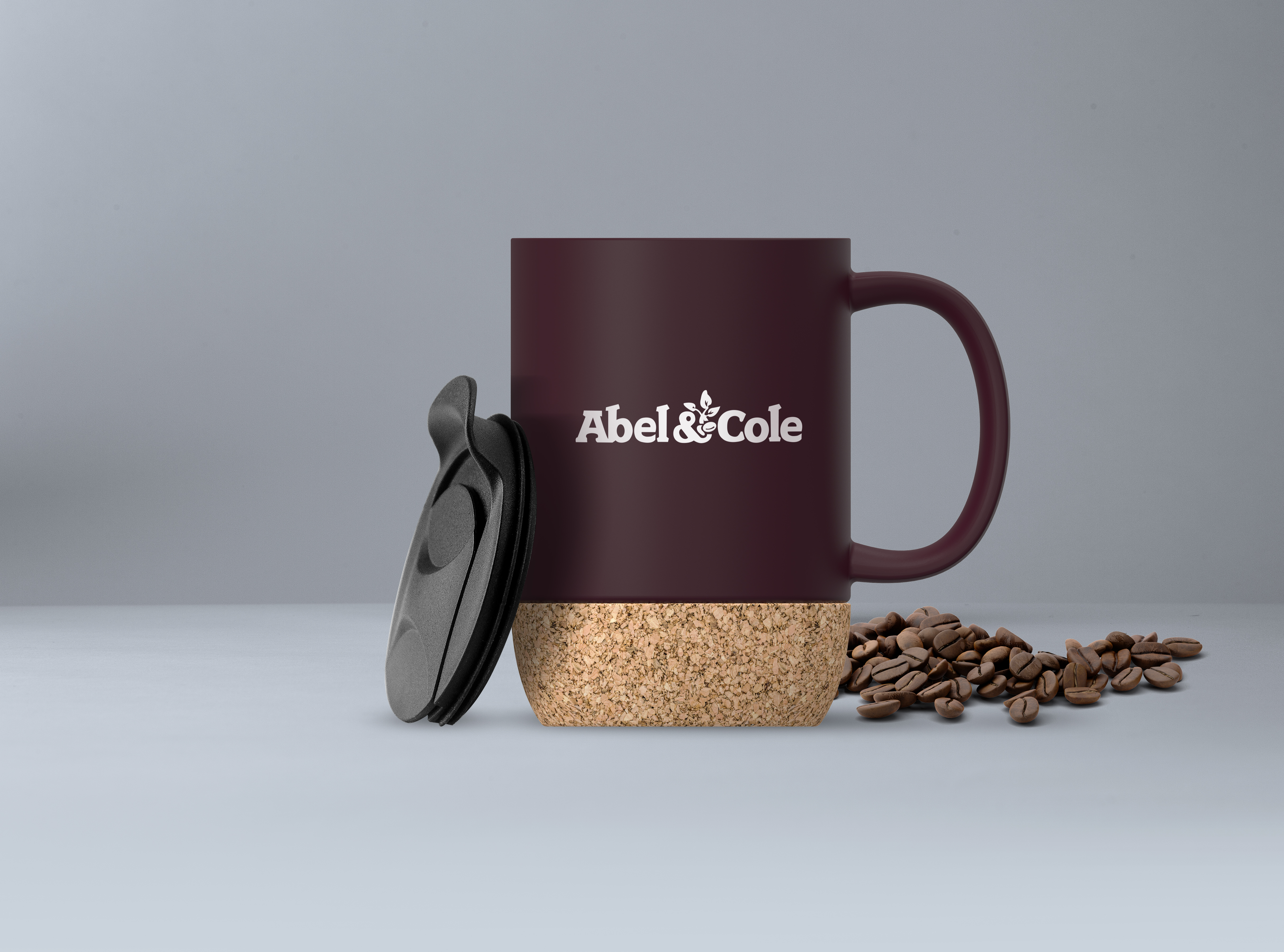 12 oz Asobu Cork Ceramic Coffee Mug 3