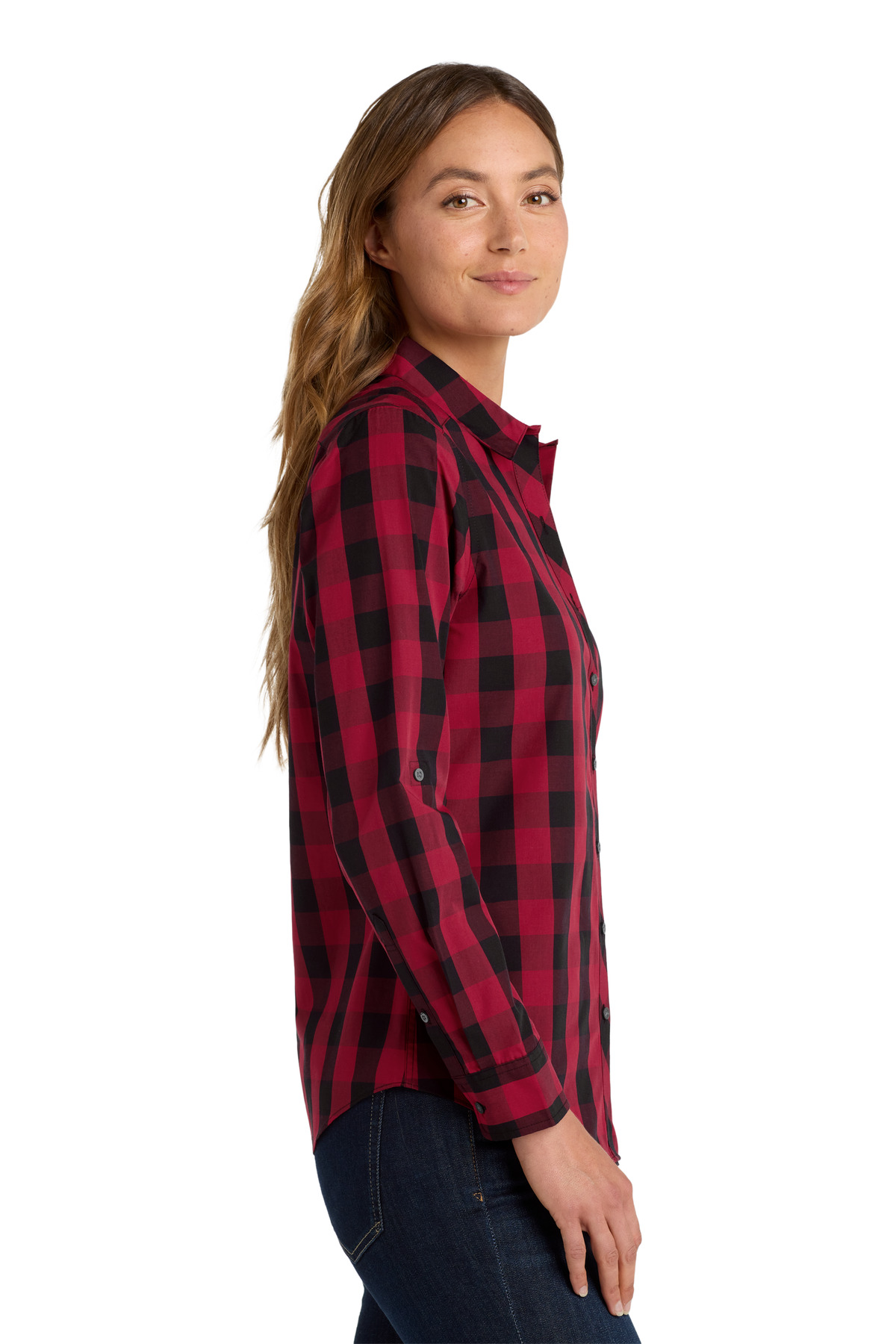 Port Authority Women's Everyday Plaid Shirt. LW670 27