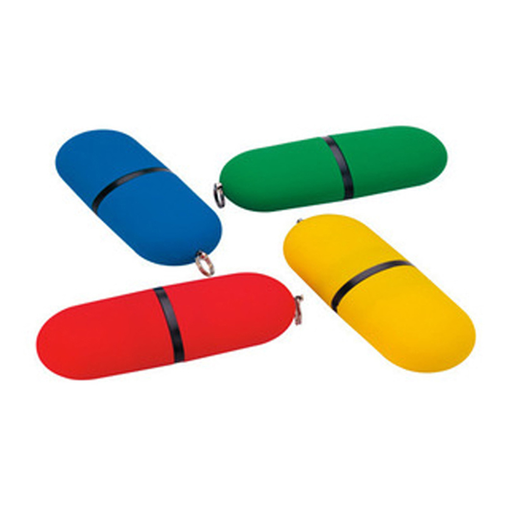 2 gb lipstick usb flash drive with key chains 2