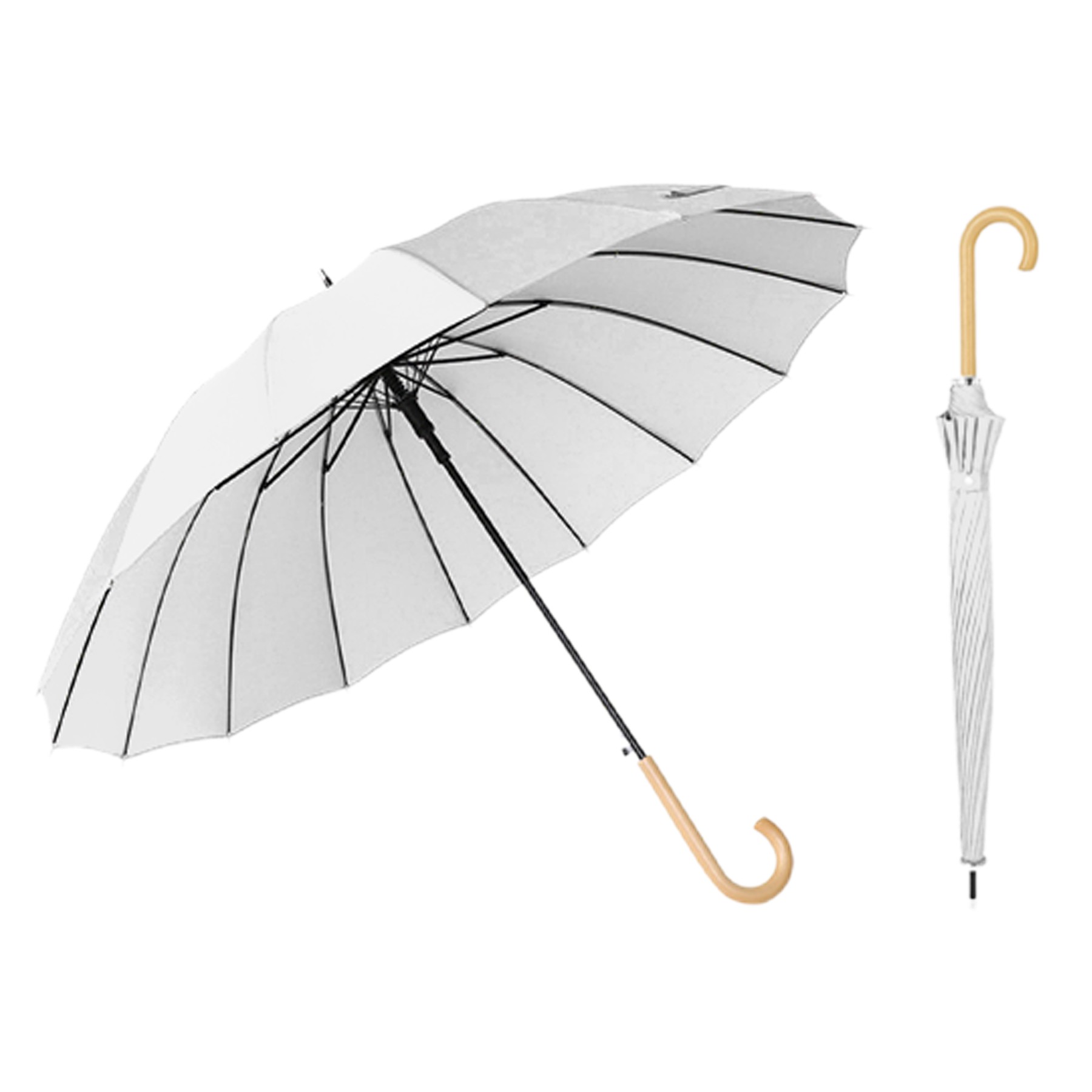 Umbrella With Log Handle 6