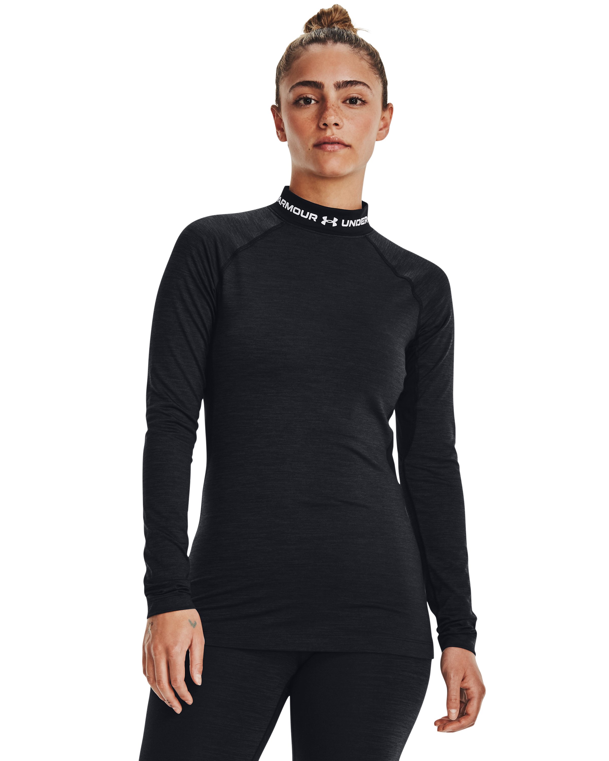 Women's ColdGear Twist Mock Long Sleeve 2