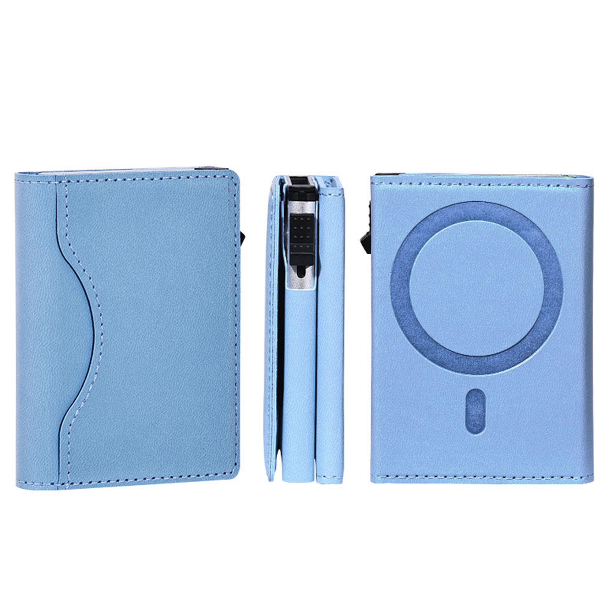 RFID Blocking Leather Wallet Phone Case with Magnetic Closure 5