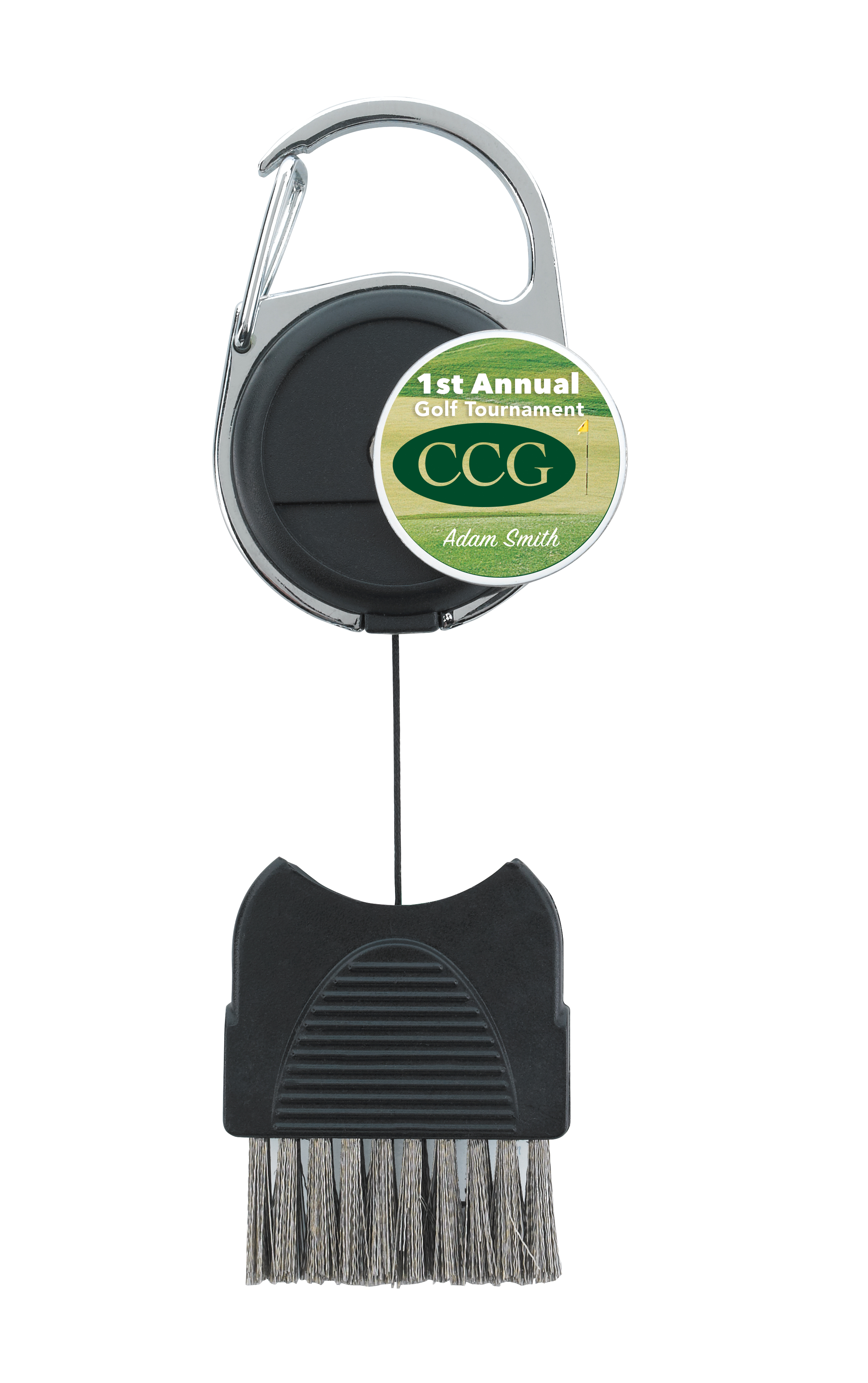 Good Value™ Golf Club Brush with Ball Marker 13