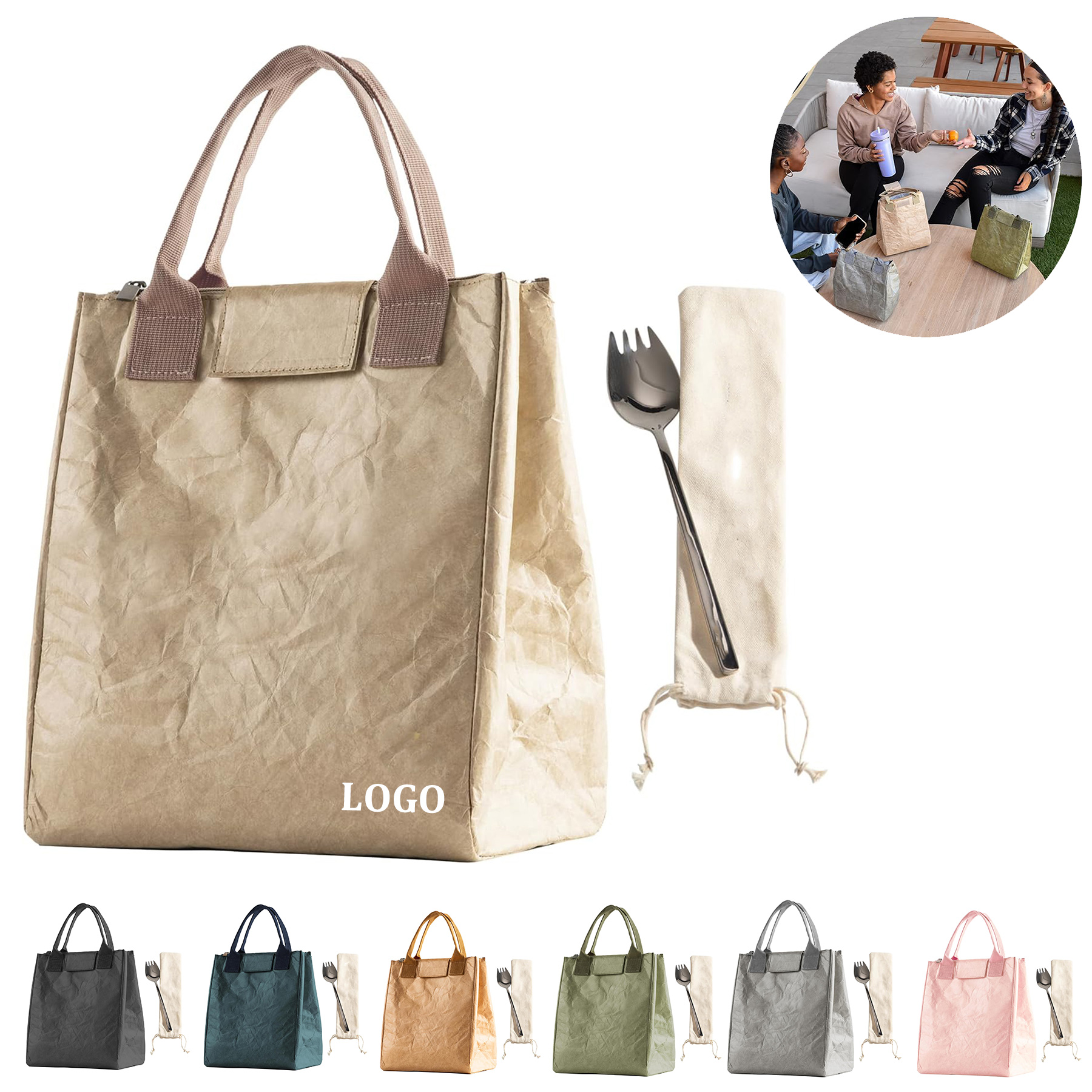 Durable Insulated Lunch Bag 3