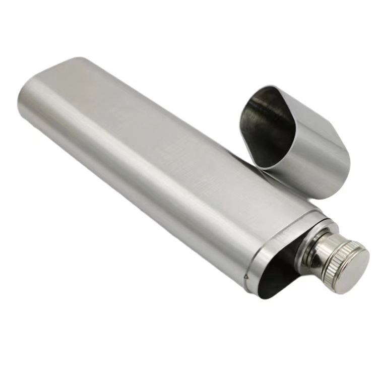 Custom Stainless Steel Cigar Case With Wine Tube 4