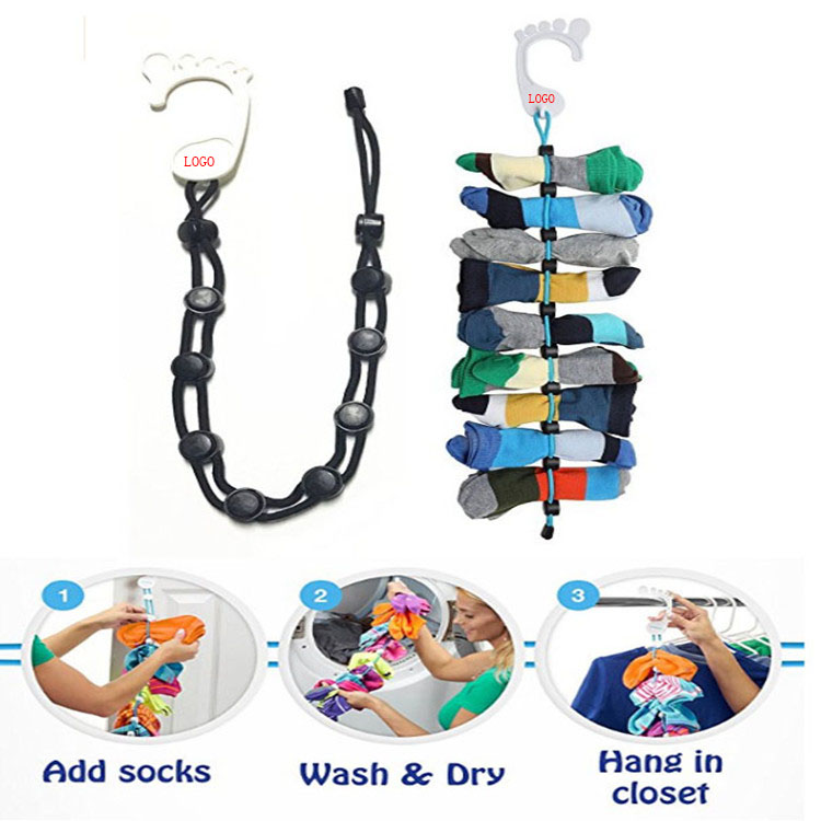 Sock Collector Sock Hanger Cleaning Sock Helper & Sock Hooks 2