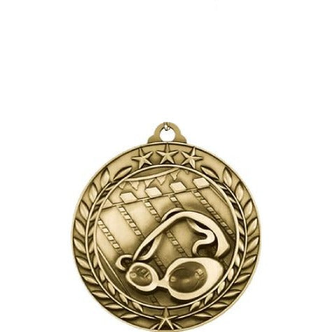 Wreath Antique Medallion - Athletics 44