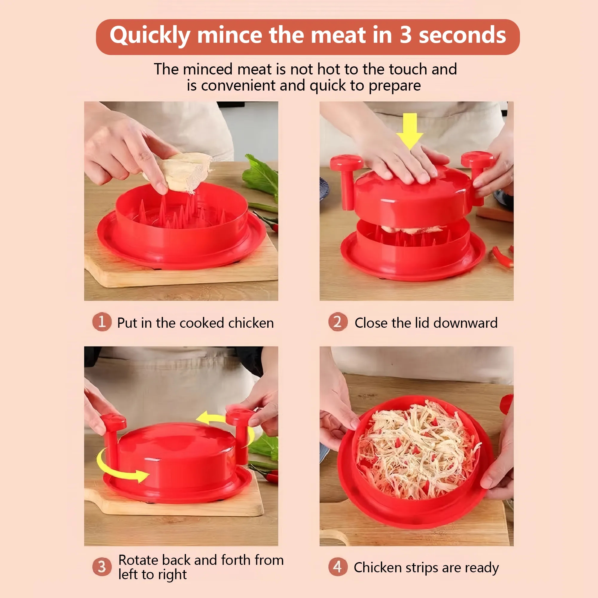 Manual Food Chopper 6