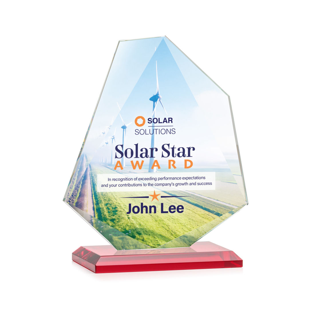 Picton VividPrint™ Award - Red 4